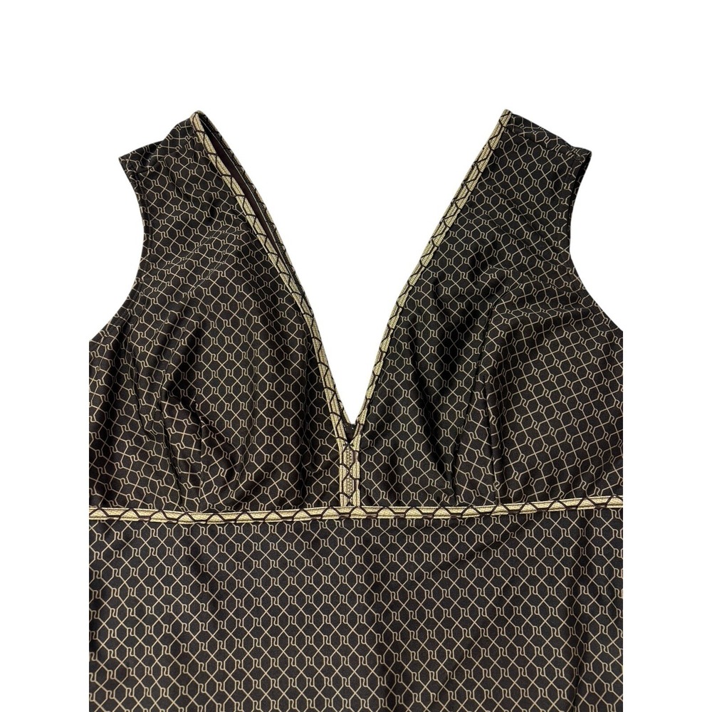 River Island Resort Women's Plus‎ Size 22 Geometric Print One-Piece Swimsuit - Picture 3 of 16
